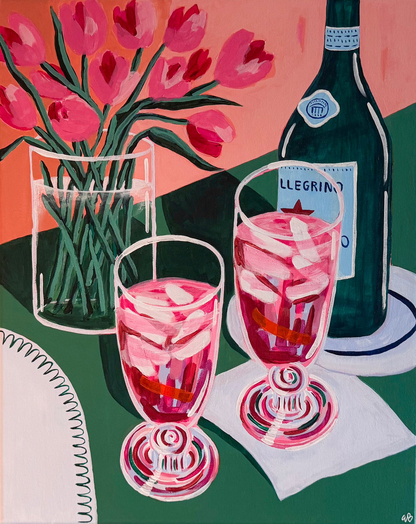 Garden Spritz 16x20"