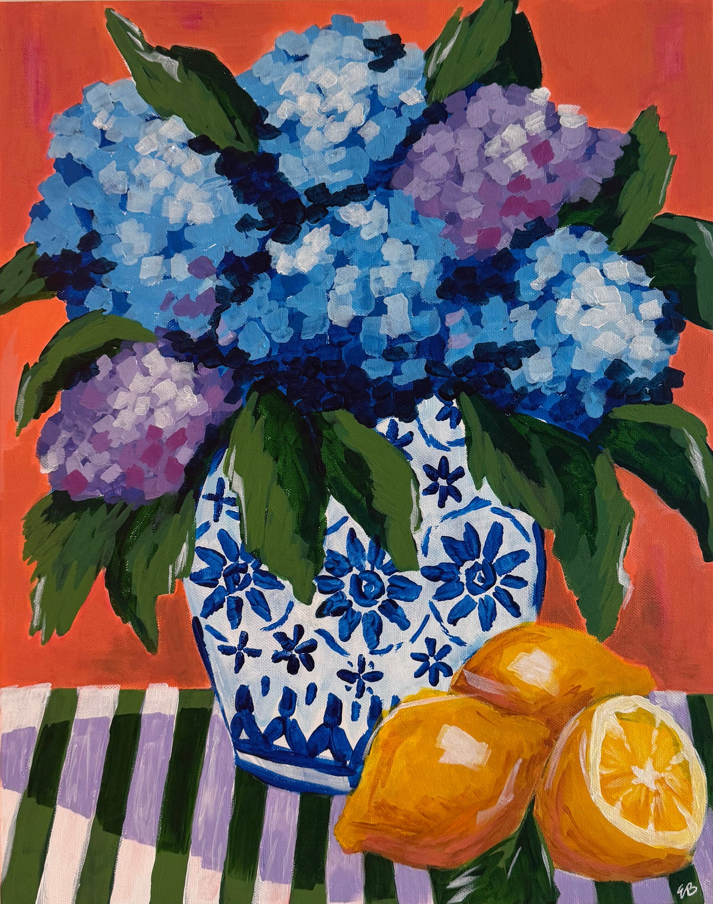 Hydrangea Season 16x20"