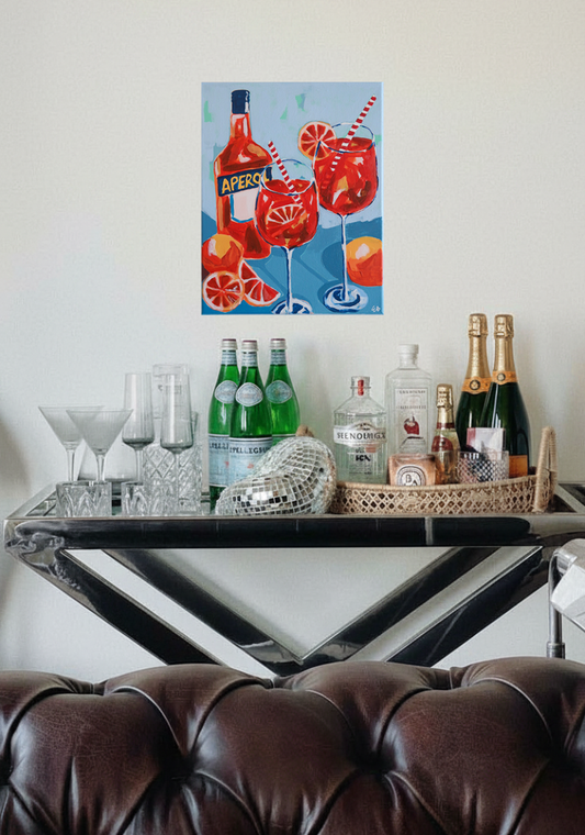 Aperol Afternoon 11x14"